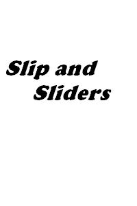 Winter 2013 Slip and Sliders Goal